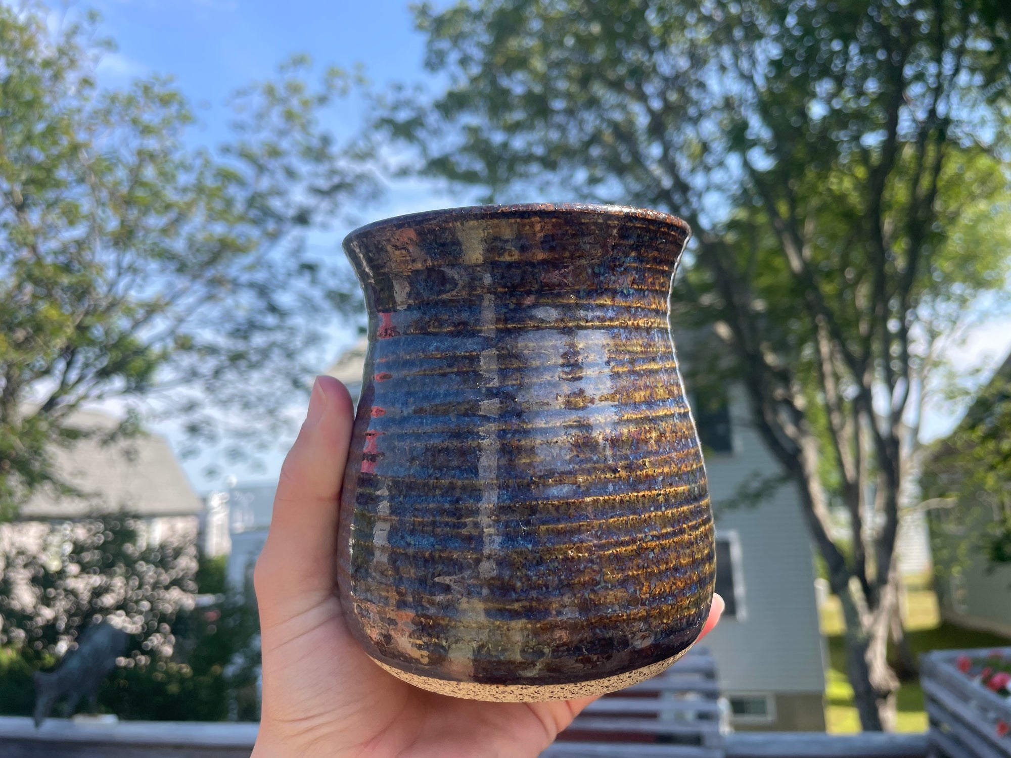 Ocean Ember Vase